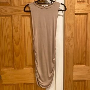 Casual Ribbed Midi Dress- Antistar